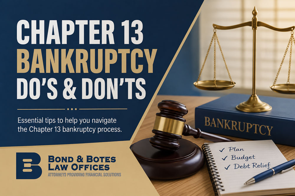 Chapter 13 Bankruptcy Do’s and Don’ts